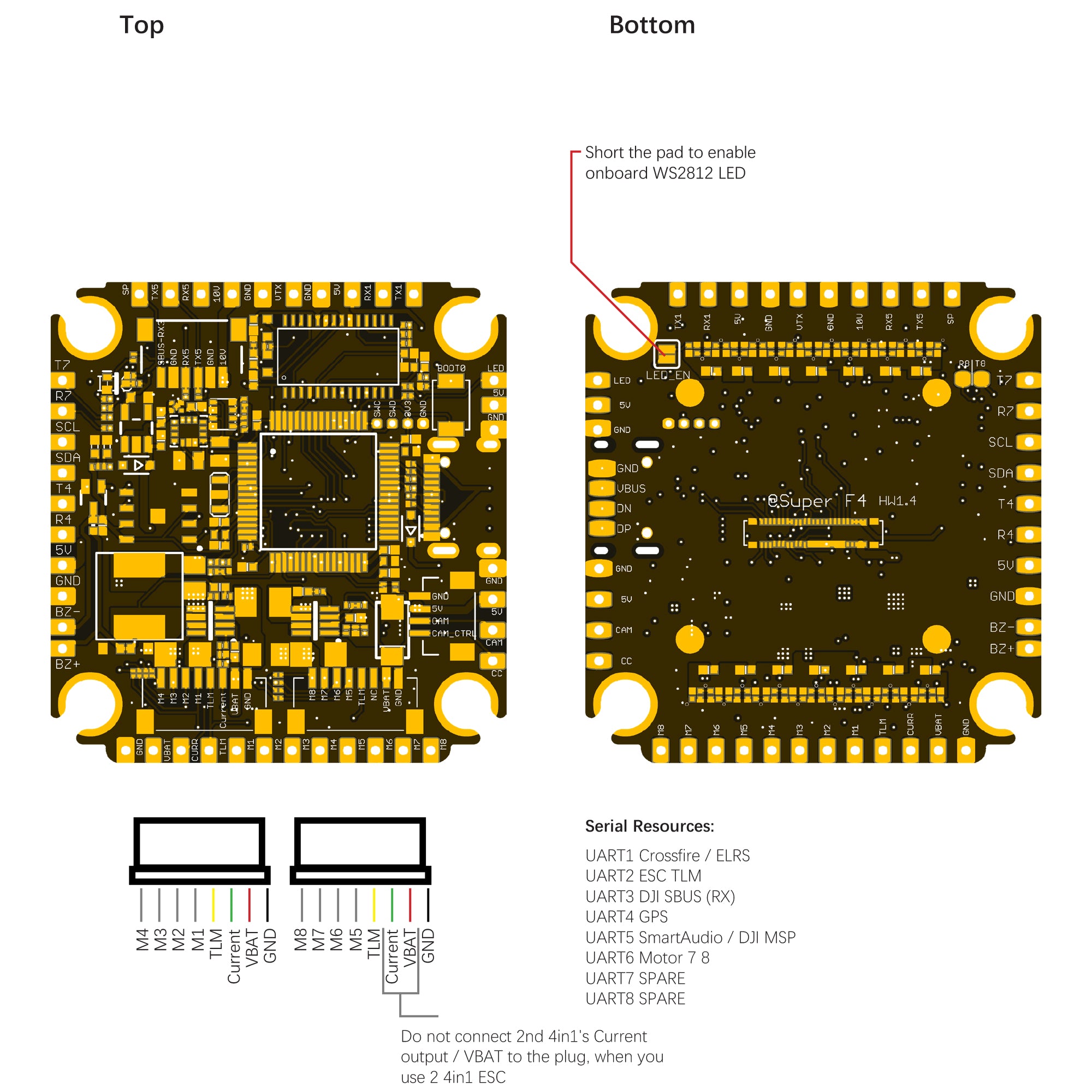 Airbot Fenix SuperF4 Beta Version Flight Controller - High - Performance F4 FC