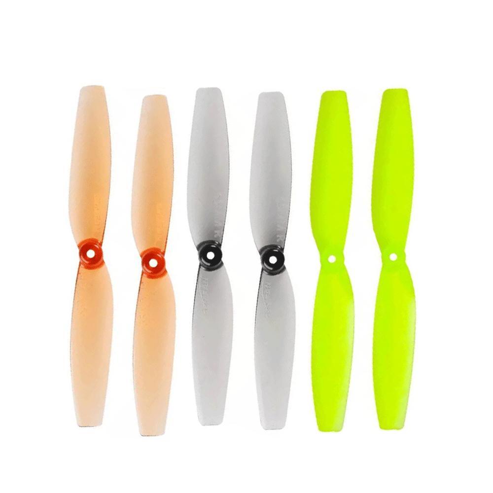 Gemfan 65mm 2.5 Micro Propellers with 1mm/1.5mm Shaft, 4CW + 4CCW Set