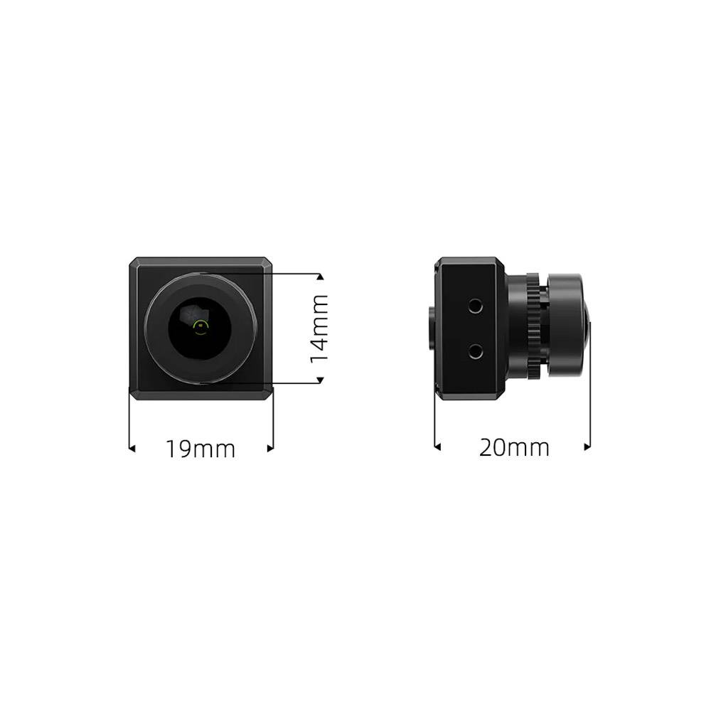 Get the Walksnail Avatar HD Camera V2 with Gyro and 14cm Cable for Stunning Drone Shots