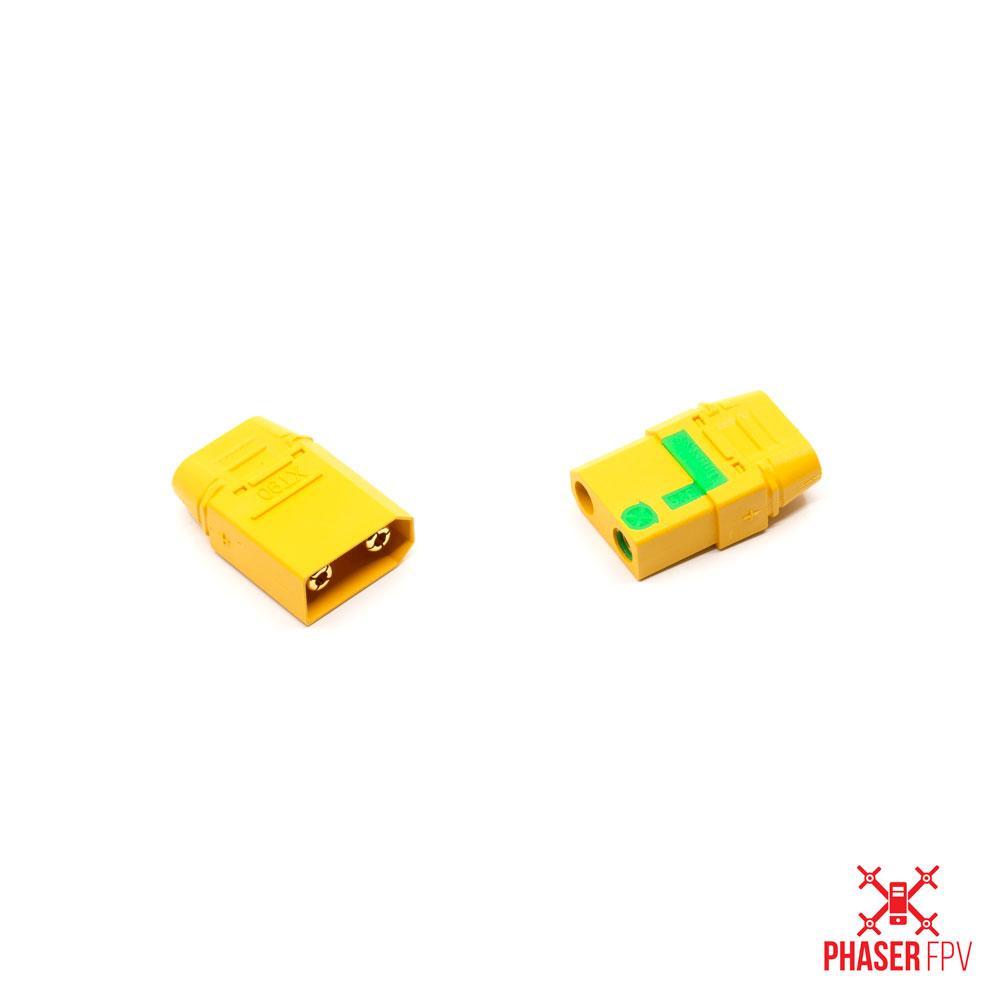 Amass XT90 - S Anti - Spark Connector Set with Sheath (One Pair)