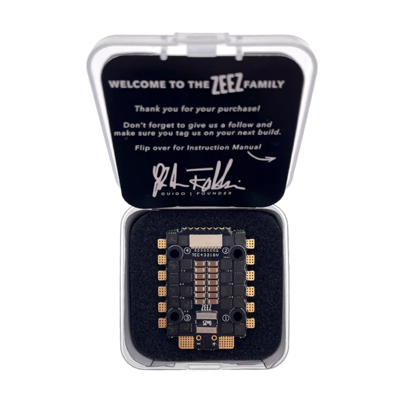 Hot Sale! Zeez Design 20x20 45Amp 4-in-1 BLHeli_32 ESC V3 2022 for FPV