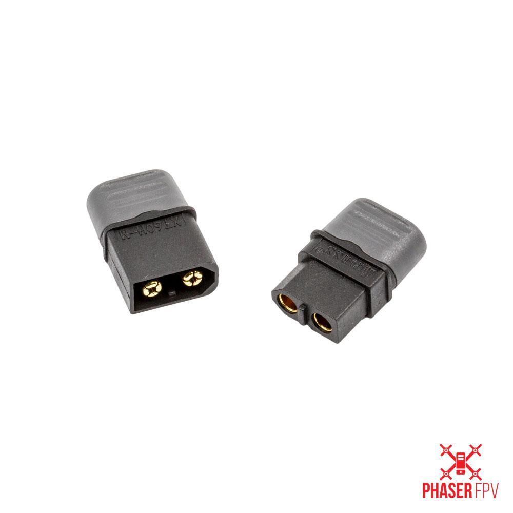 Genuine AMASS XT60 Connector with Sheath - 1 Pair for High - Amp Applications