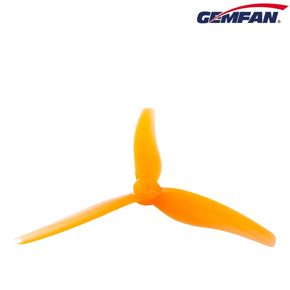 Hot Deal! Gemfan Hurricane 5.1-Inch Tri-Blade 51433 Propellers (2 CW + 2 CCW) for Drones