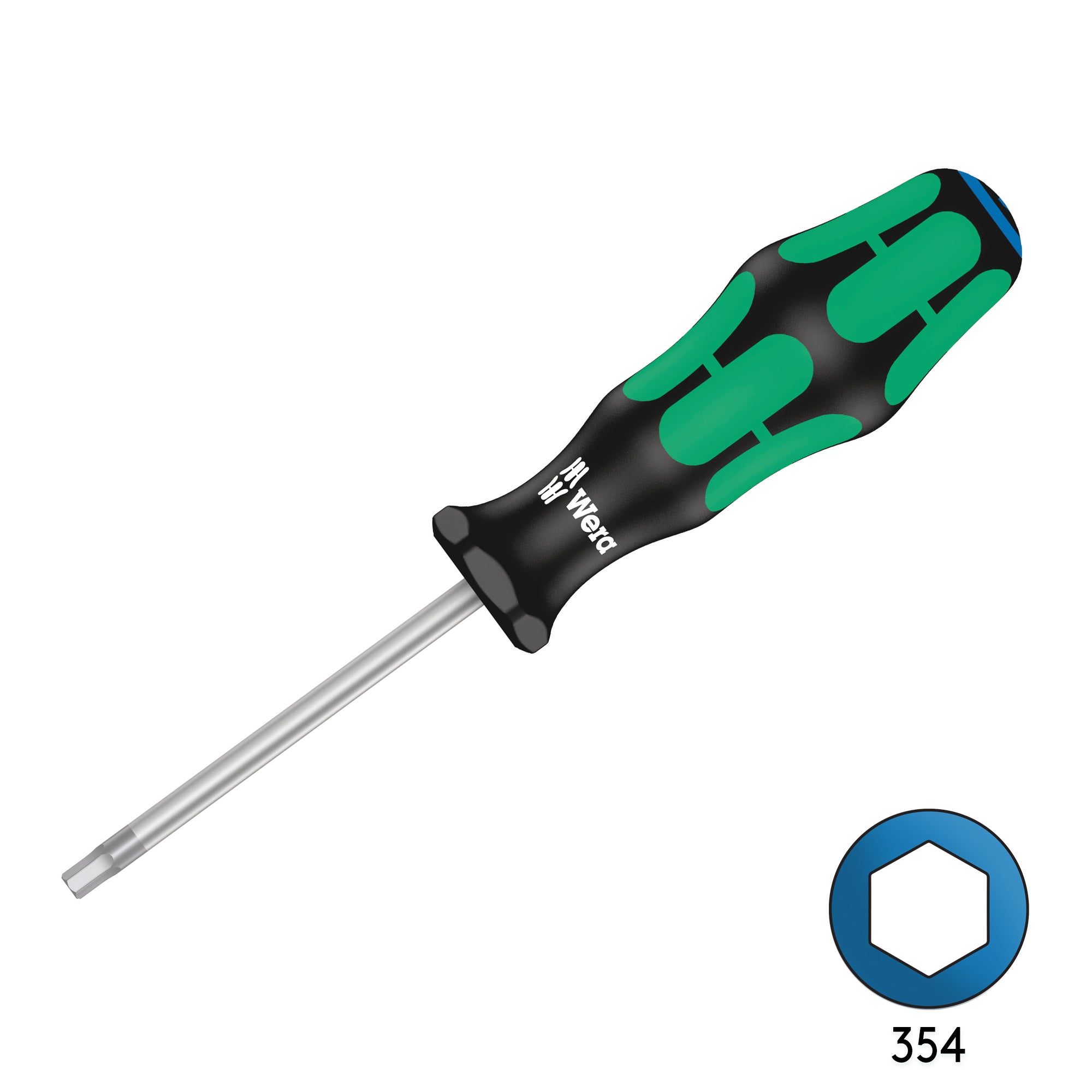 Wera 354 8mm x 100mm High - Quality Hex Screw Driver with German Engineering