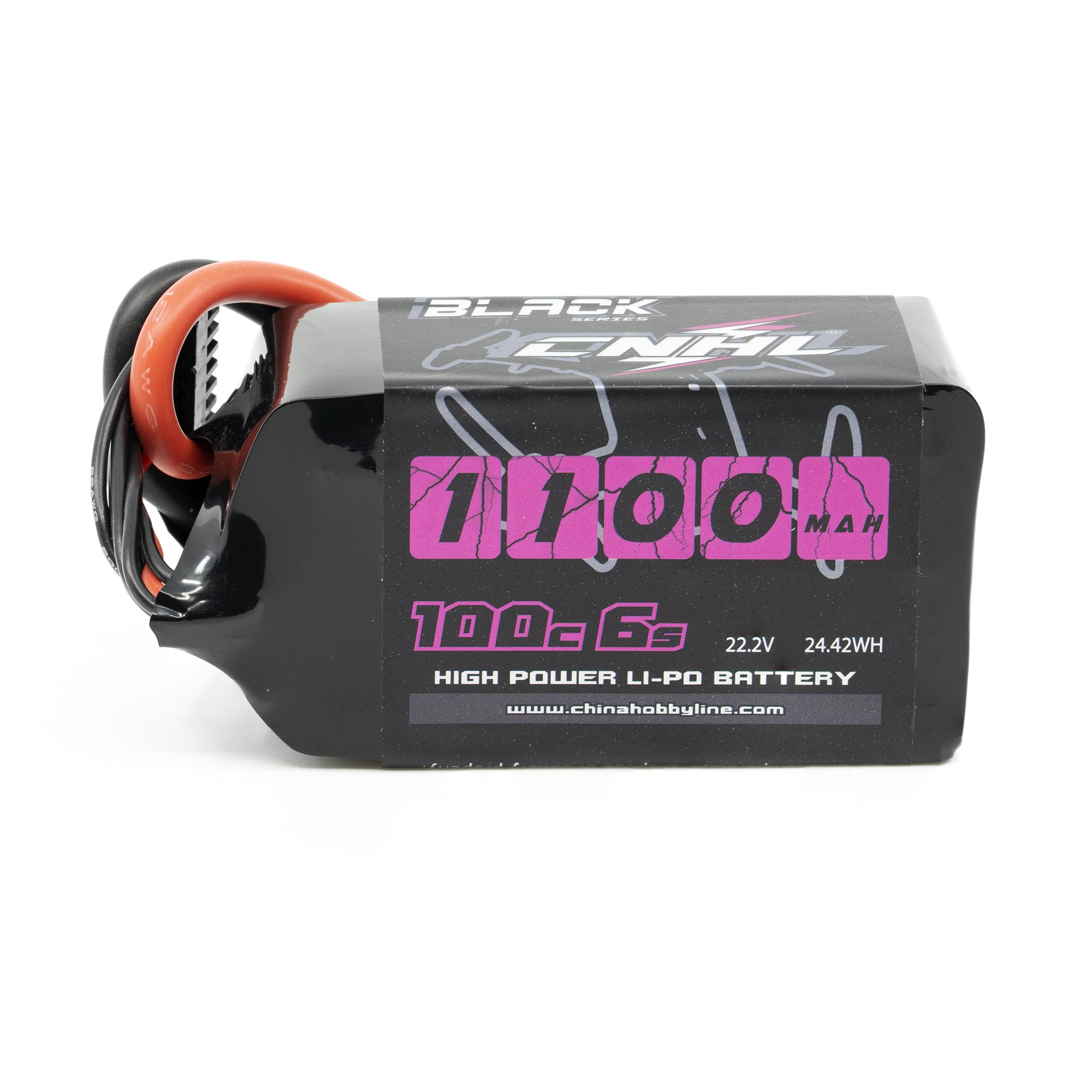 Chinahobbyline CNHL 1100mAh 22.2V 6S 100C High-Performance Lipo Battery [DG]