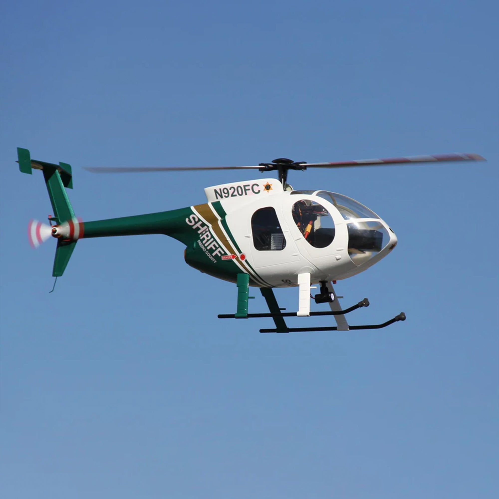 RotorScale 470-Size MD-500E GPS-Stabilized Super Scale Police Helicopter