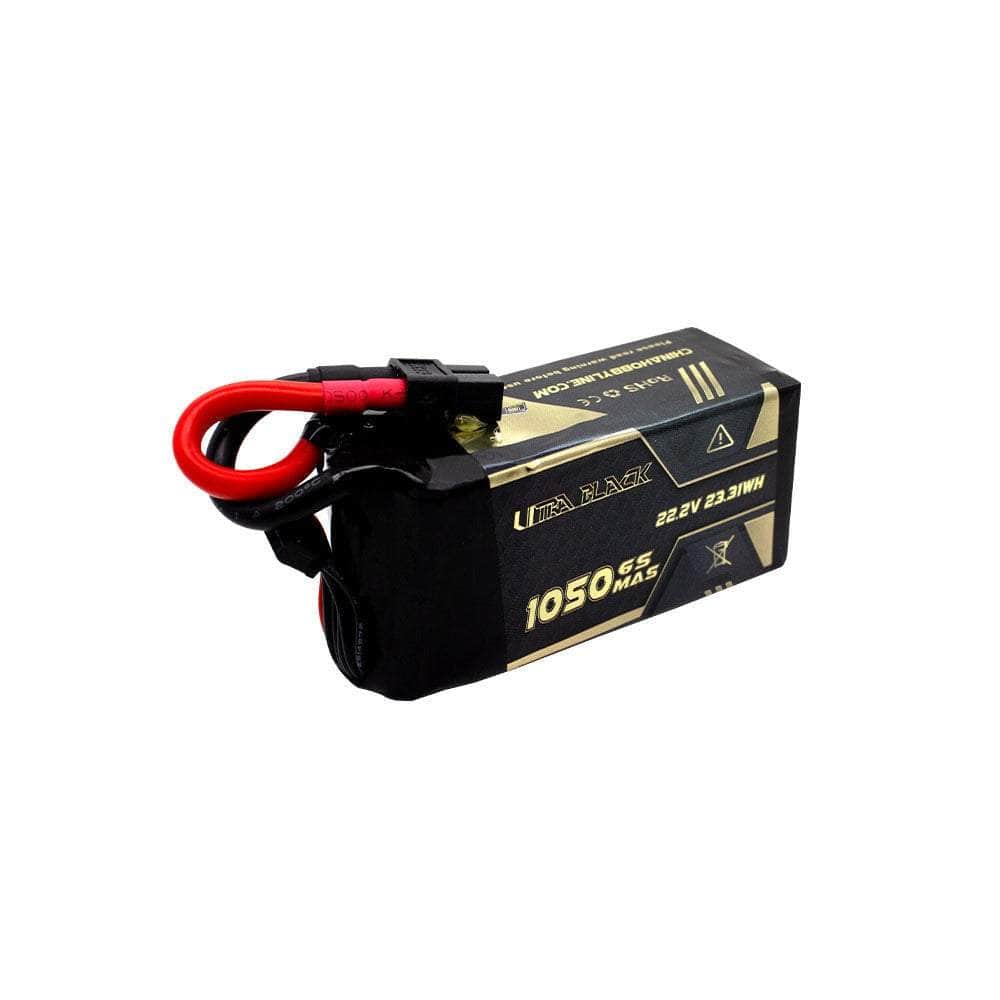 Chinahobbyline CNHL Ultra Black 22.2V 6S 1050mAh 150C Lightweight LiPo Battery [DG]