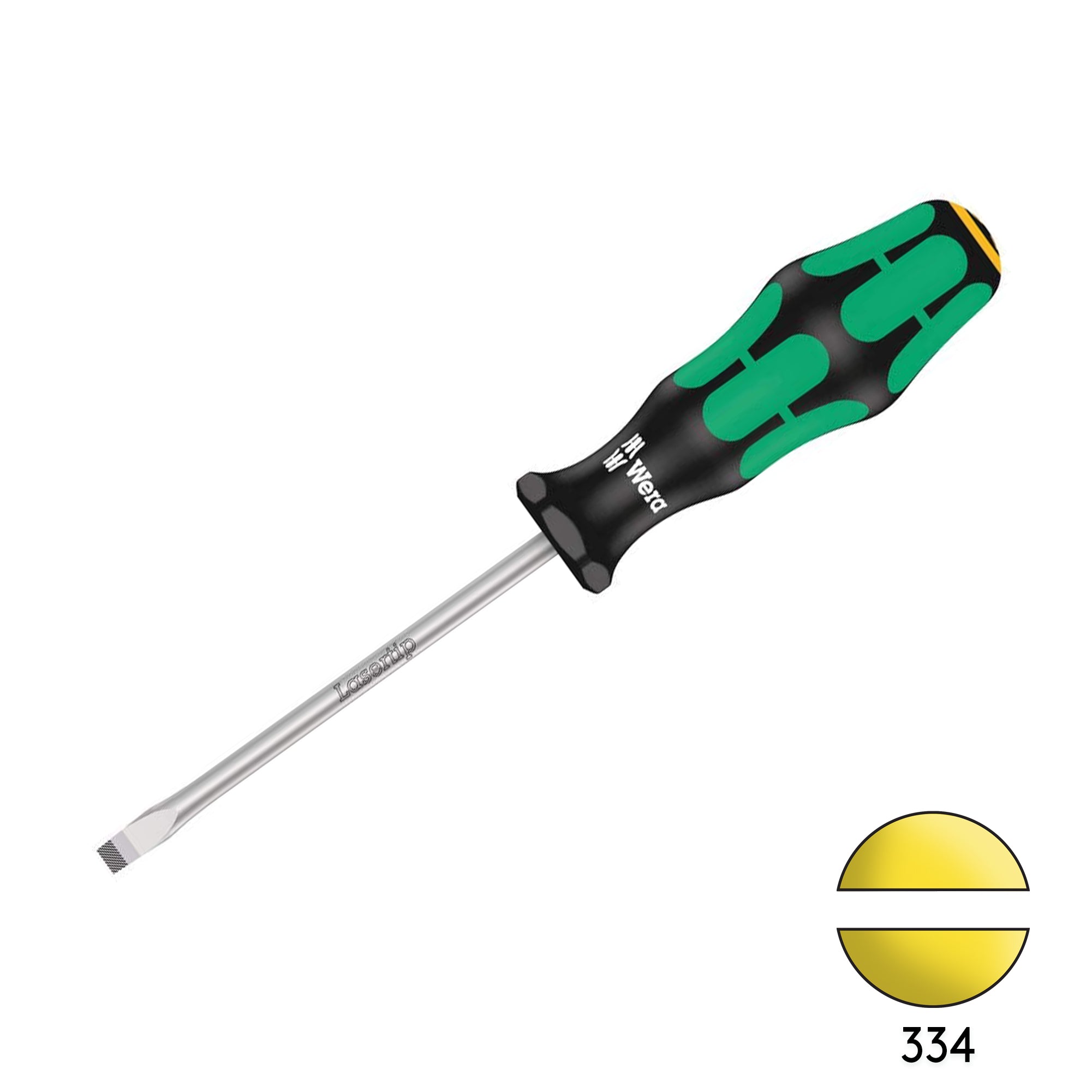 Get 10% OFF! Wera 334 Slotted Flat Head Screwdriver 0.8 x 5.0 x 100mm