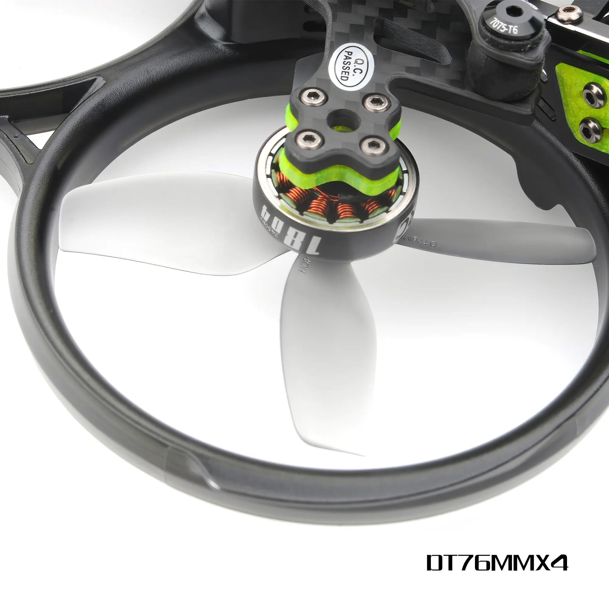Great Deal! HQProp 76MM 4-Blade 3 Pitch CineWhoop Propellers (2 CW + 2 CCW)