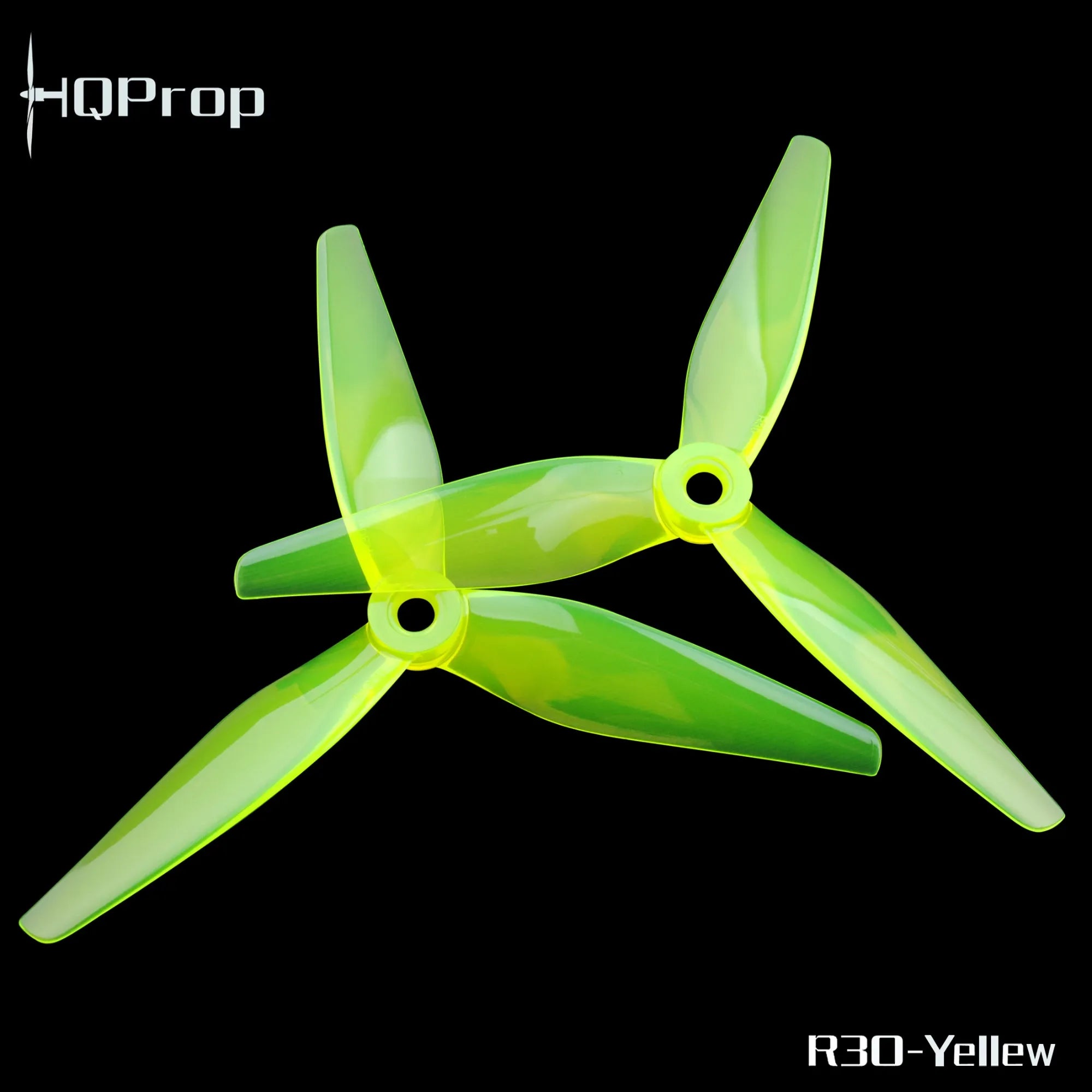 HQProp 5.1 - inch 3 - Blade 3.5 - Pitch Propellers (2 CW + 2 CCW, Poly Carbonate)