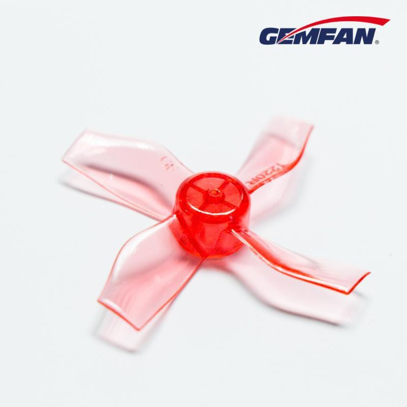 Gemfan 1220-4 31mm 1.2 4-Blade Racing Whoop Propellers with 1mm Shaft (4CW + 4CCW) - Great for Micro Drones