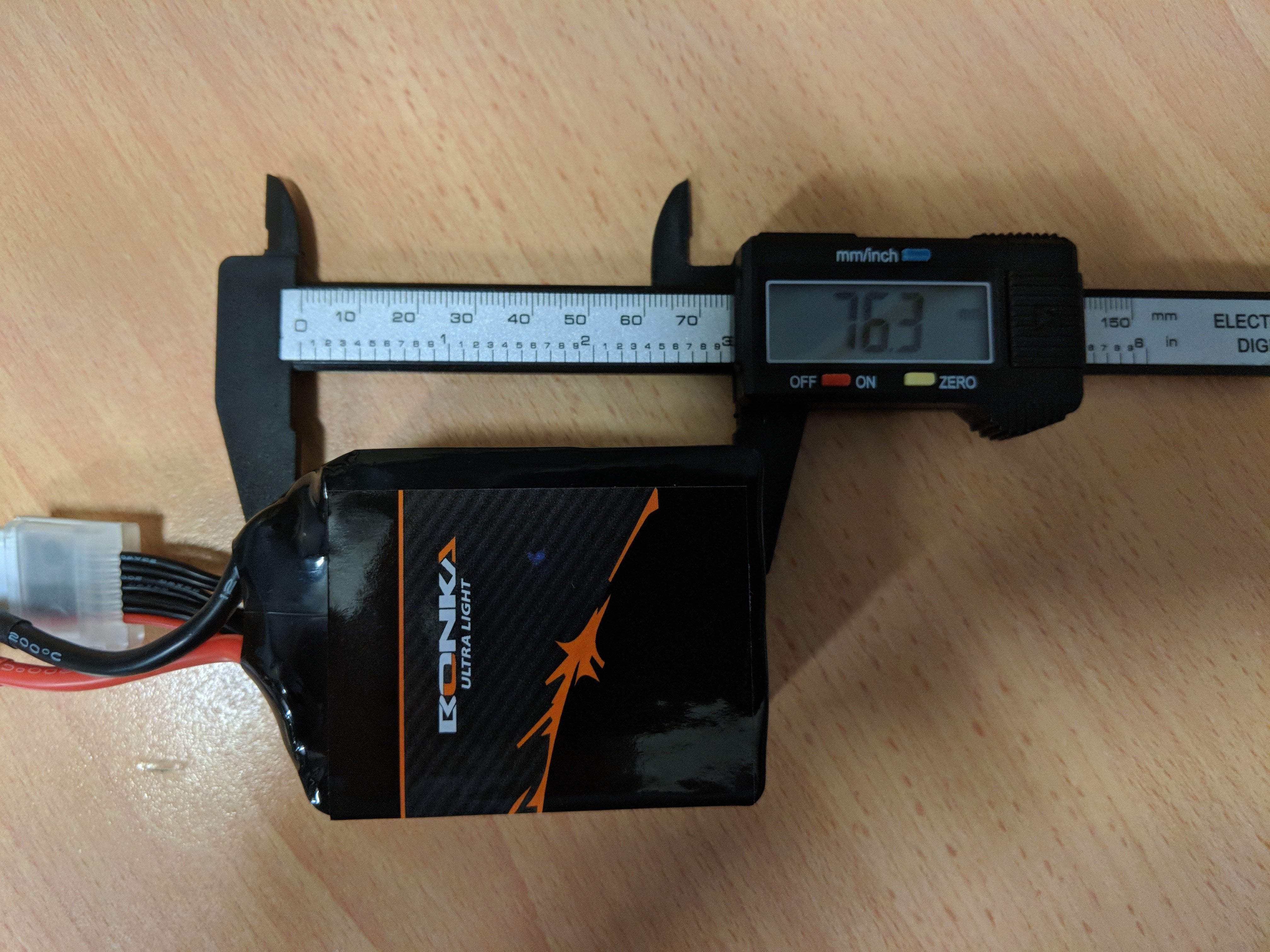 Bonka 1600mAh 6S 22.2V 95C Lipo Battery - Ideal for Mini Quads in Australia