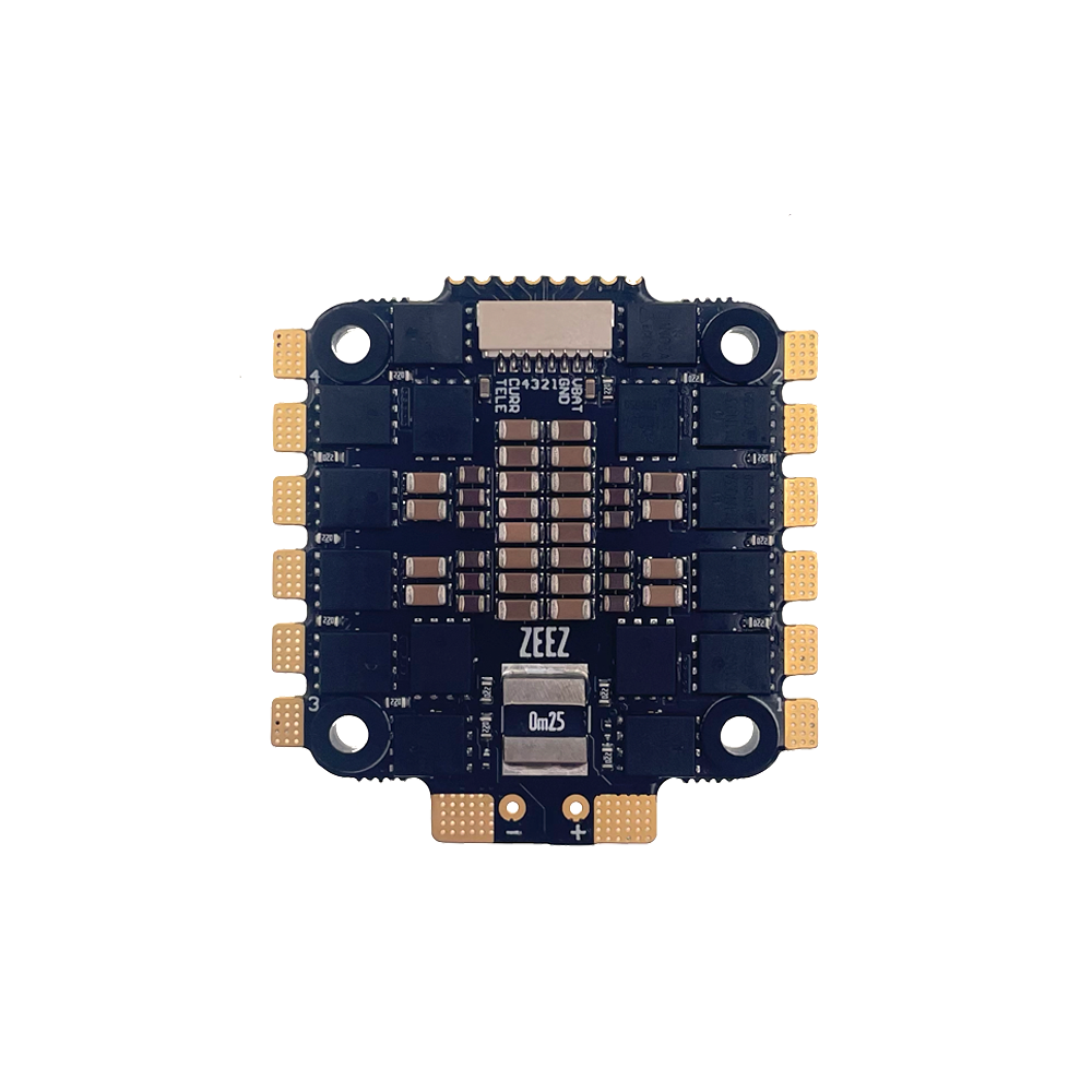 Hot Deal! Zeez Design 55amp 4-in-1 BLHeli_32 ESC V3 2022