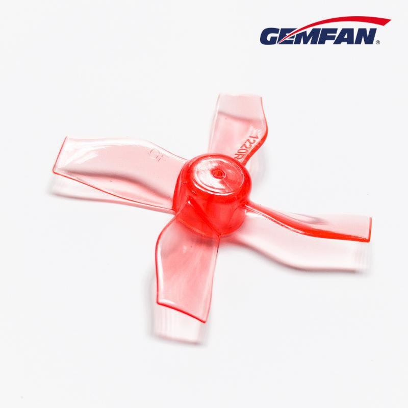 Gemfan 1220-4 31mm 4-Blade Whoop Propellers (4CW + 4CCW) - Ideal for Racing
