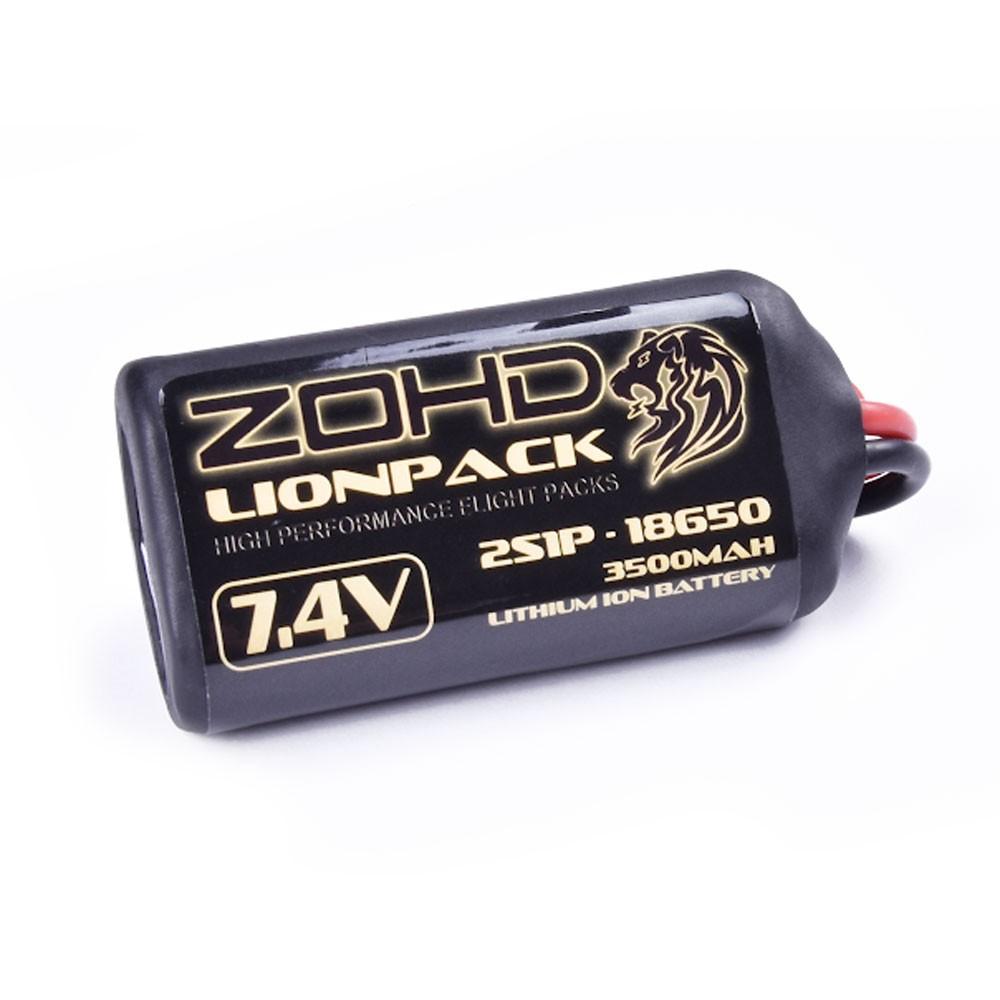 ZOHD Lionpack 18650 2S1P 3500mAh 7.4V High - Performance Li - ion Battery
