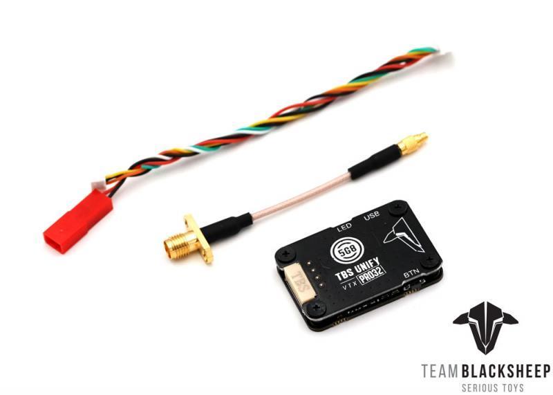 TBS High - Voltage Unify Pro32 with MMCX Connector: Powerful and Feature - Rich Video Transmitter