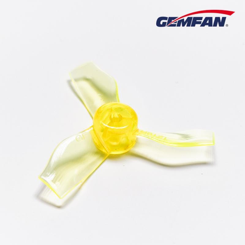 Gemfan 1.2x1.9 3-Blade Micro Whoop Propellers 1mm Shaft (4CW + 4CCW) for Racing