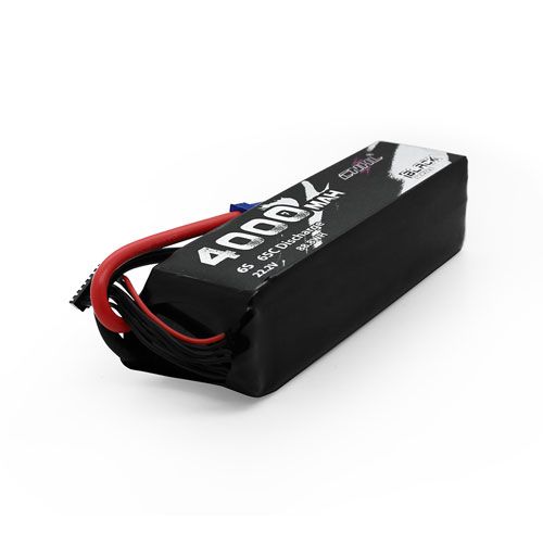 Hot Sale! CNHL Black Series 4000mAh 22.2V 6S 65C Lipo Battery with EC5 Connector
