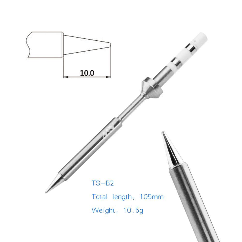 Hot Deal: B2 Soldering Tip Replacements Compatible with TS100, TS101, and Pinecil