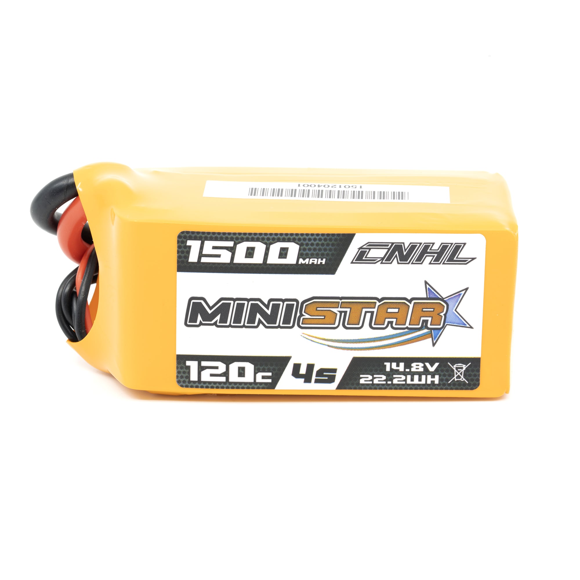 Chinahobbyline CNHL Ministar 1500mAh 4S 120C High-Performance Lipo Battery