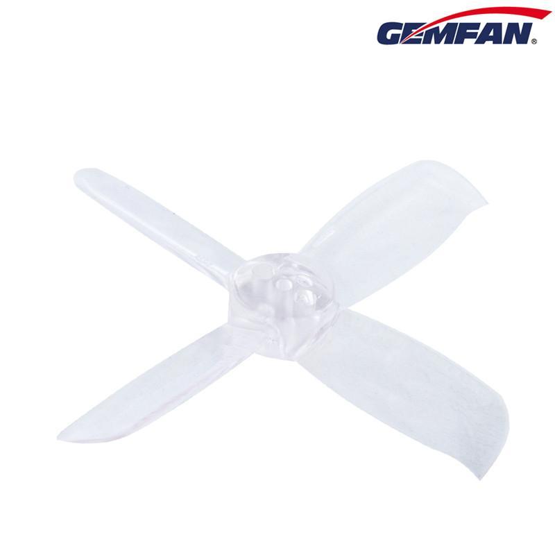 Gemfan Hulkie 2036 4-Blade 3-Hole Propellers Pack (8 Pcs, CW/CCW) - Durable for Racing