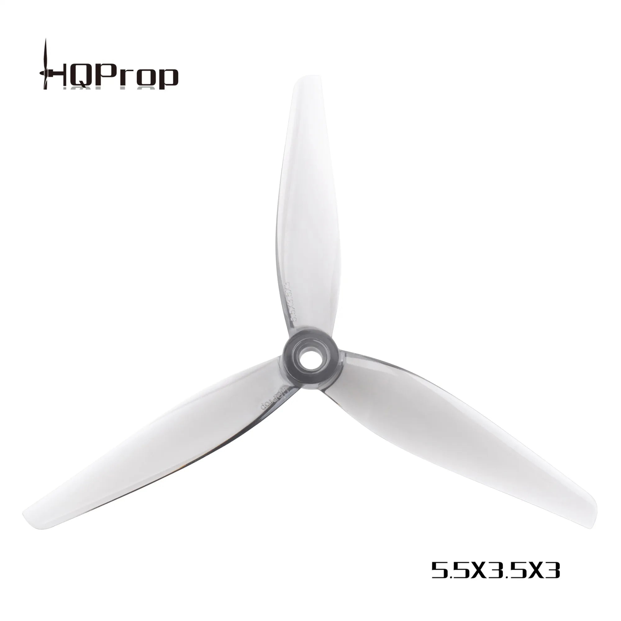 HQProp 5.5-Inch 3-Blade V2 Propellers (2 CW + 2 CCW)