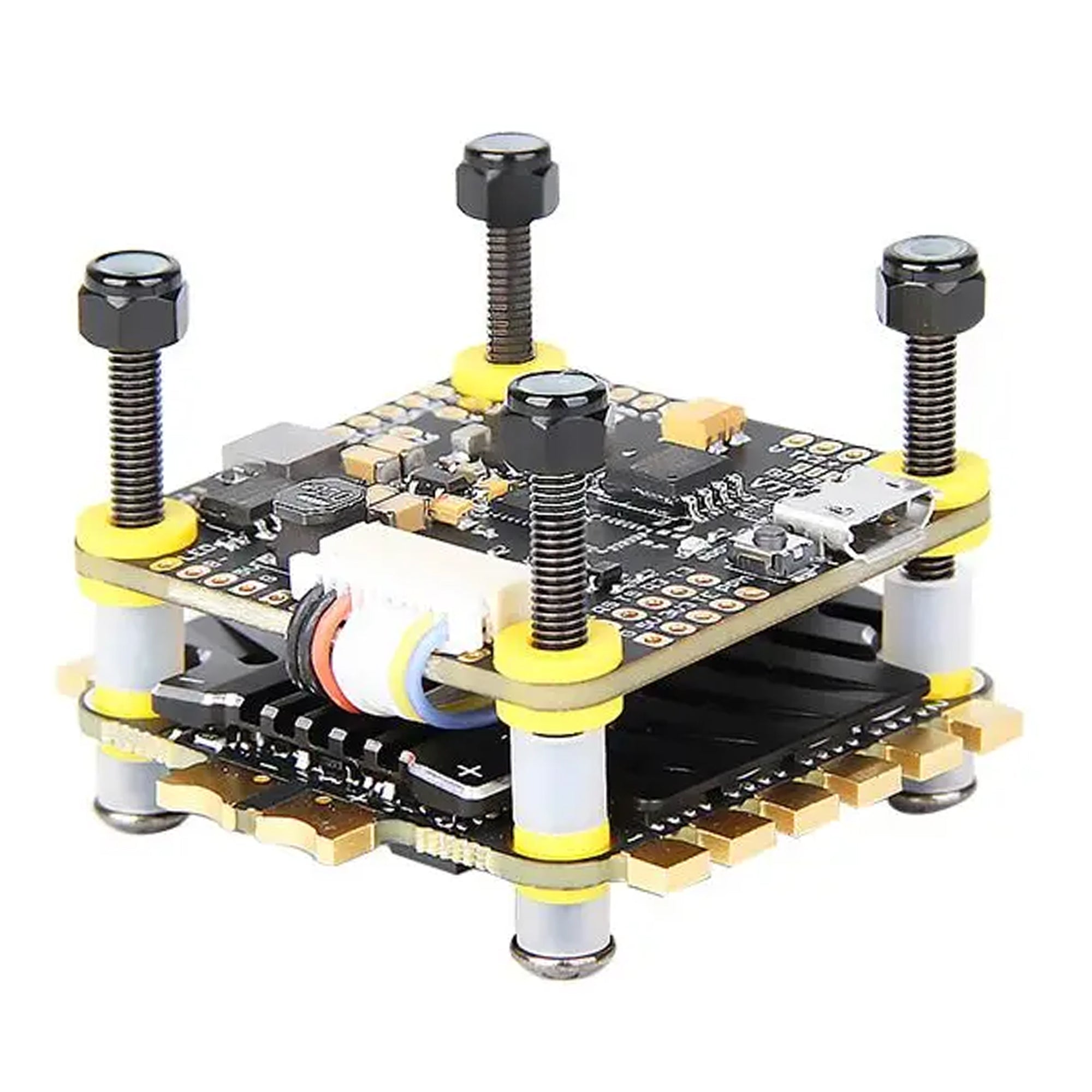 Hot Deal! T-Motor F7 HD Stack: F7 BMI270 FC + F55A PRO II 3 - 6S 4 - in - 1 AM32 ESC Combo