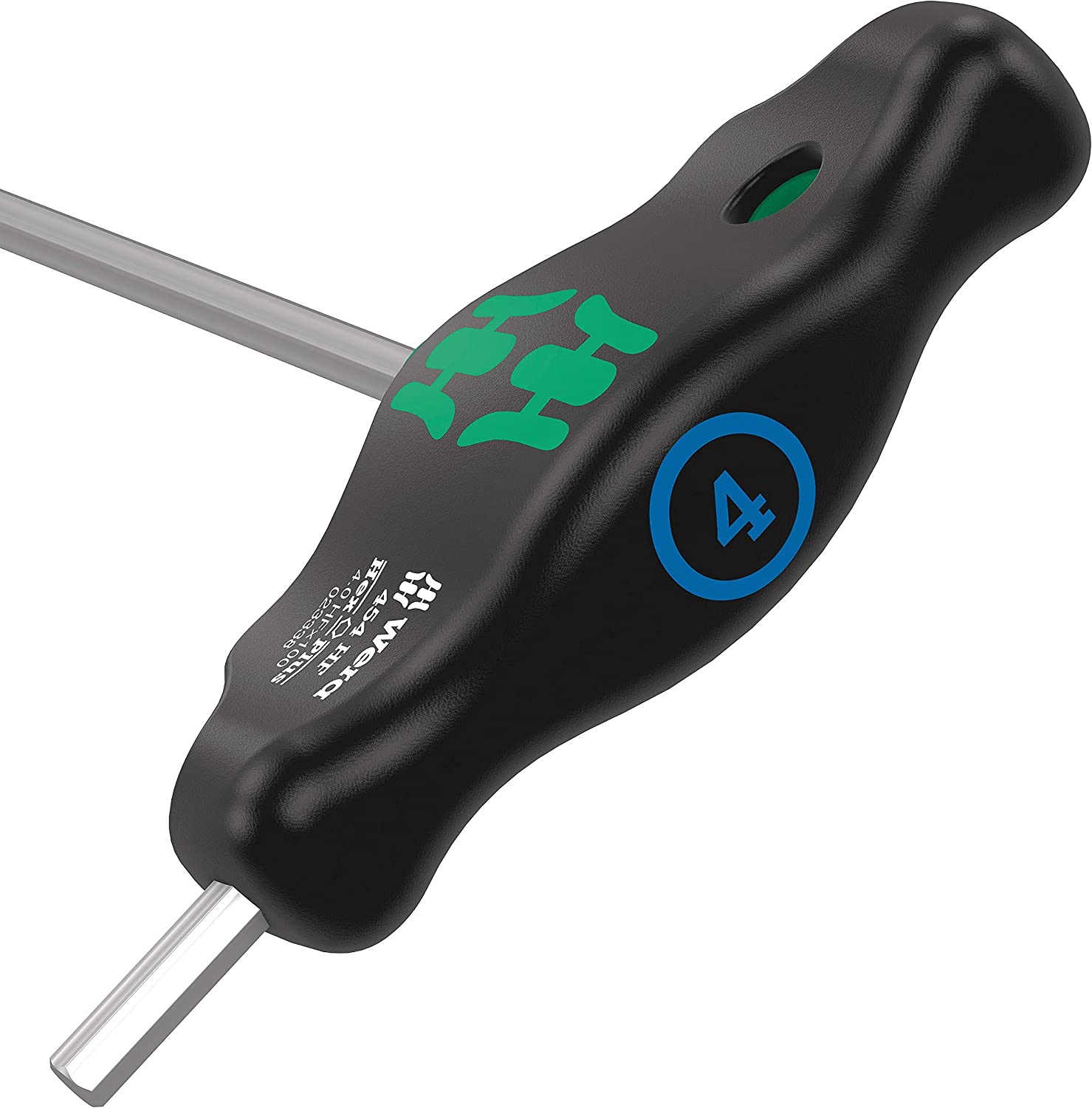 Discount Wera 454 HF 5mm x 200mm T-Handle Hexagon Screw Driver for High Torque Tasks
