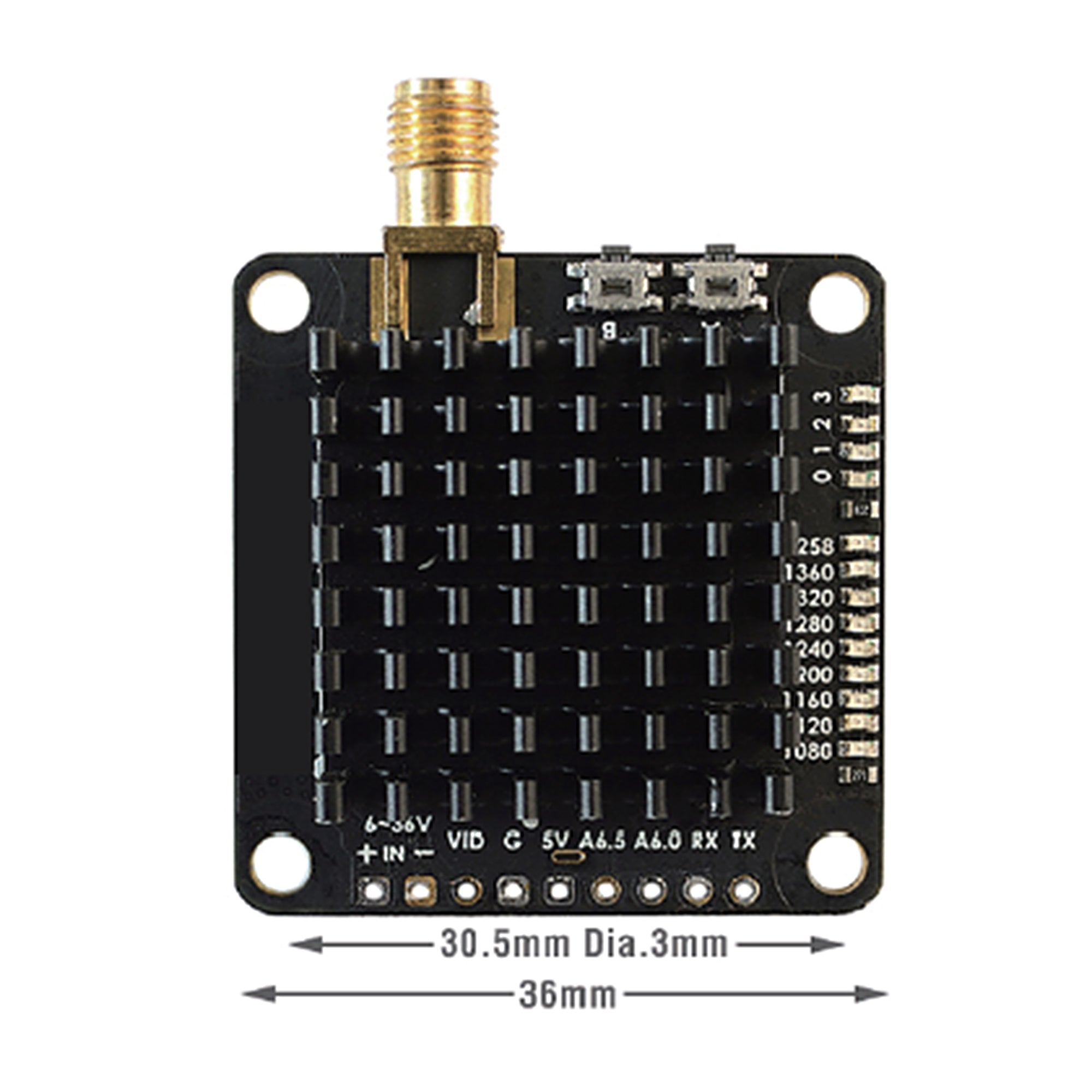 Hot Sale! 1.3GHz 2W International Version FPV Drone Video Transmitter