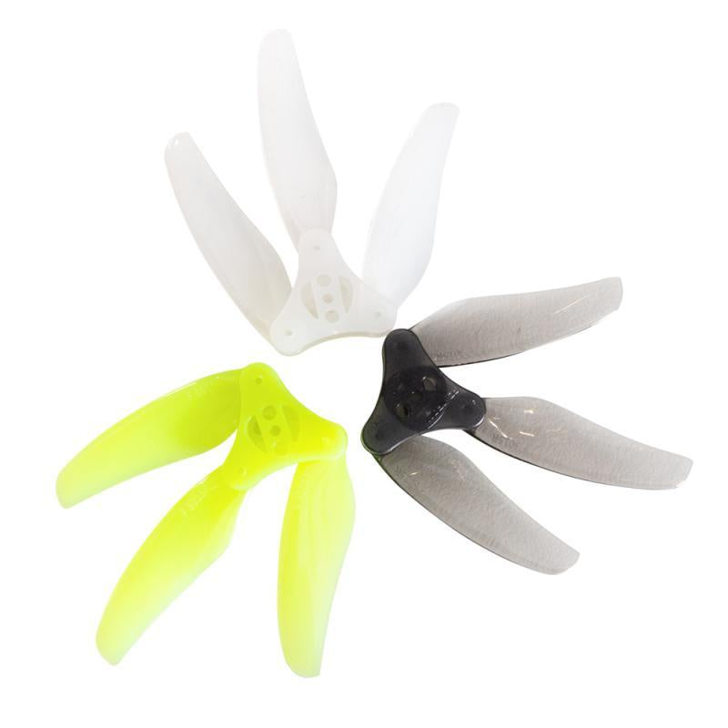 Get Gemfan F3015 Floppy 3-Blade Propellers (2CW + 2CCW) for High-Speed Racing