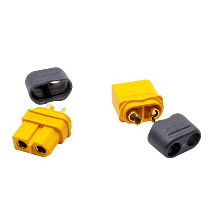 Genuine AMASS XT60 Connector with Sheath - 1 Pair for High - Amp Applications