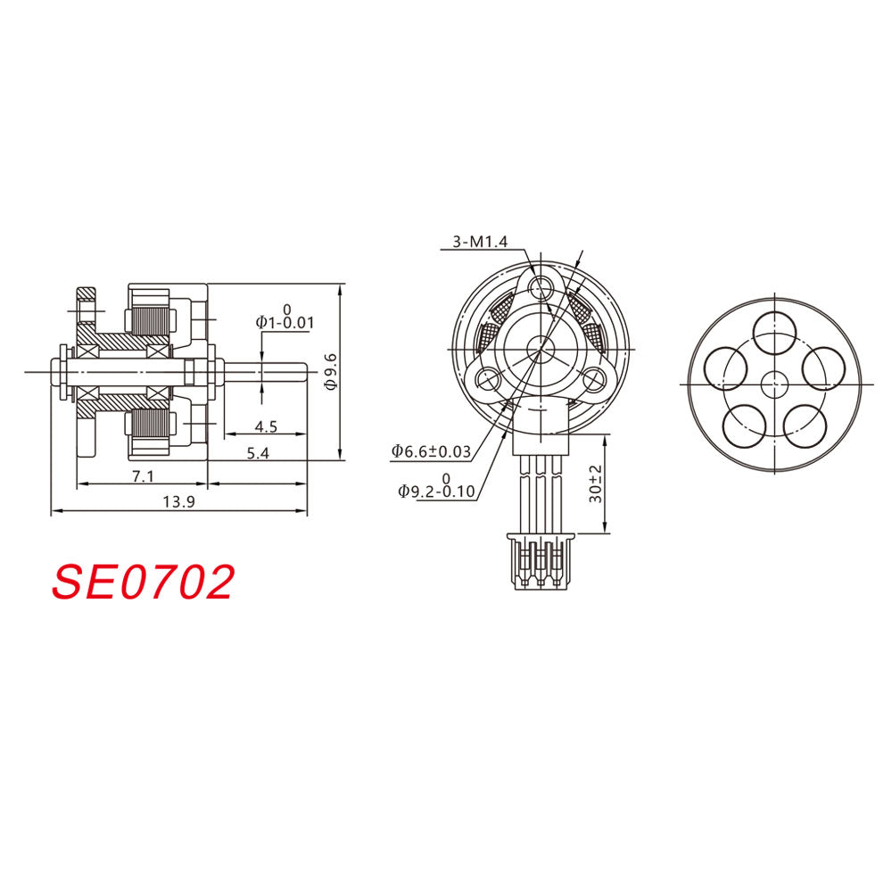 HappyModel SE0702 26000KV Ultra - Light Brushless Motor Sale