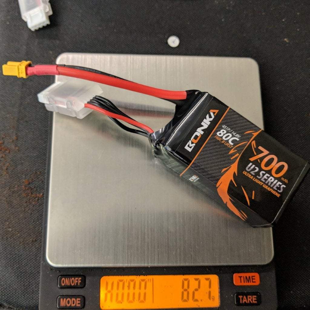 Bonka 700mAh 80C 4S XT30 LiPo Battery - Great Deal for Mini Quads
