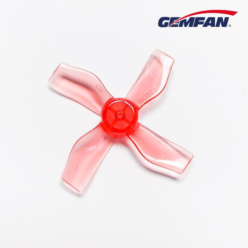 Gemfan 1220-4 31mm 1.2 4-Blade Racing Whoop Propellers with 1mm Shaft (4CW + 4CCW) - Great for Micro Drones