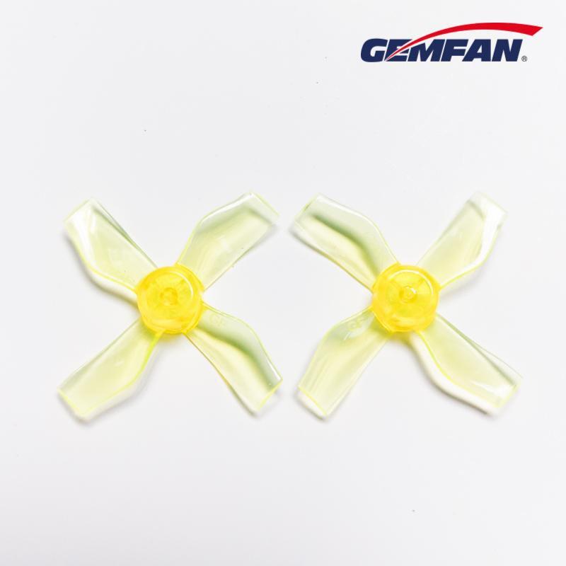 Gemfan 1220-4 31mm 1.2 4-Blade Racing Whoop Propellers with 1mm Shaft (4CW + 4CCW) - Great for Micro Drones