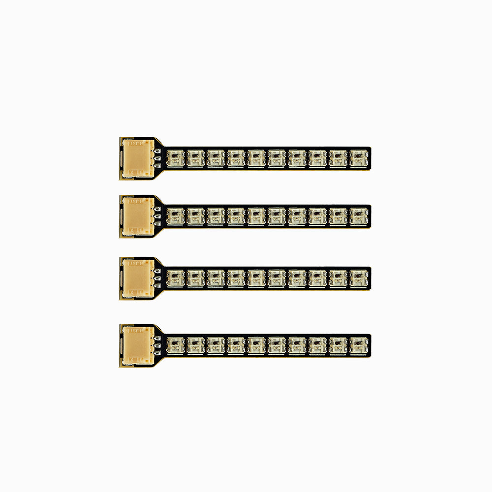2022 Zeez Design RGB LED Strip Set (4 Pieces) - Ideal for Drones