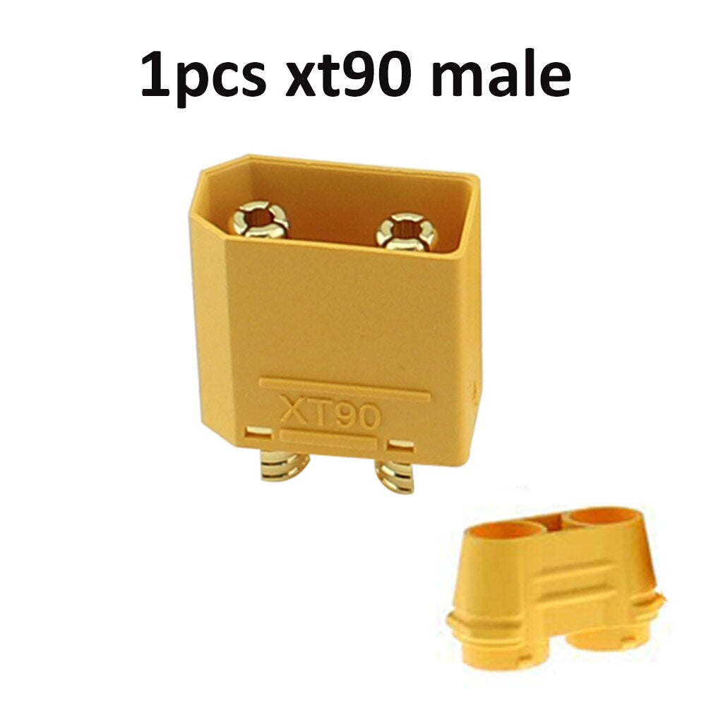 Hot Sale! Original Amass XT90 Male Connector with Protective Sheath for RC Models