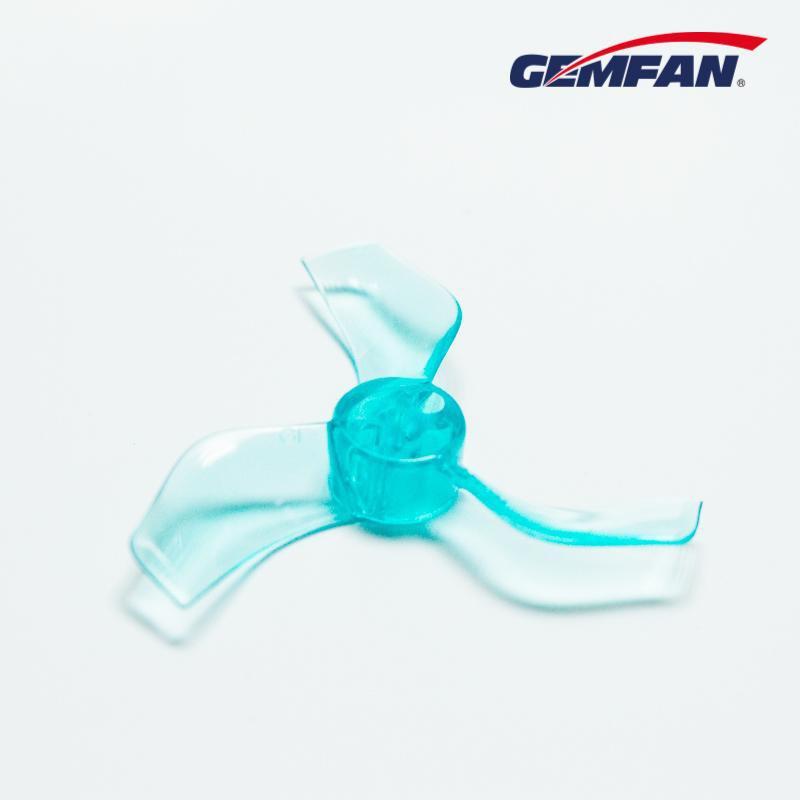 Gemfan 1635-3 40mm 1.6-inch 3-Blade Whoop Racing Propellers with 1mm Shaft (4CW + 4CCW)