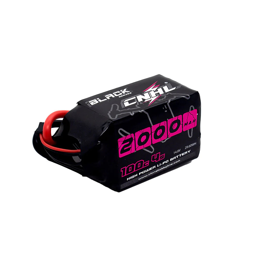 Chinahobbyline CNHL 2000mAh 4S 100c Black Series High - Performance LiPo Battery