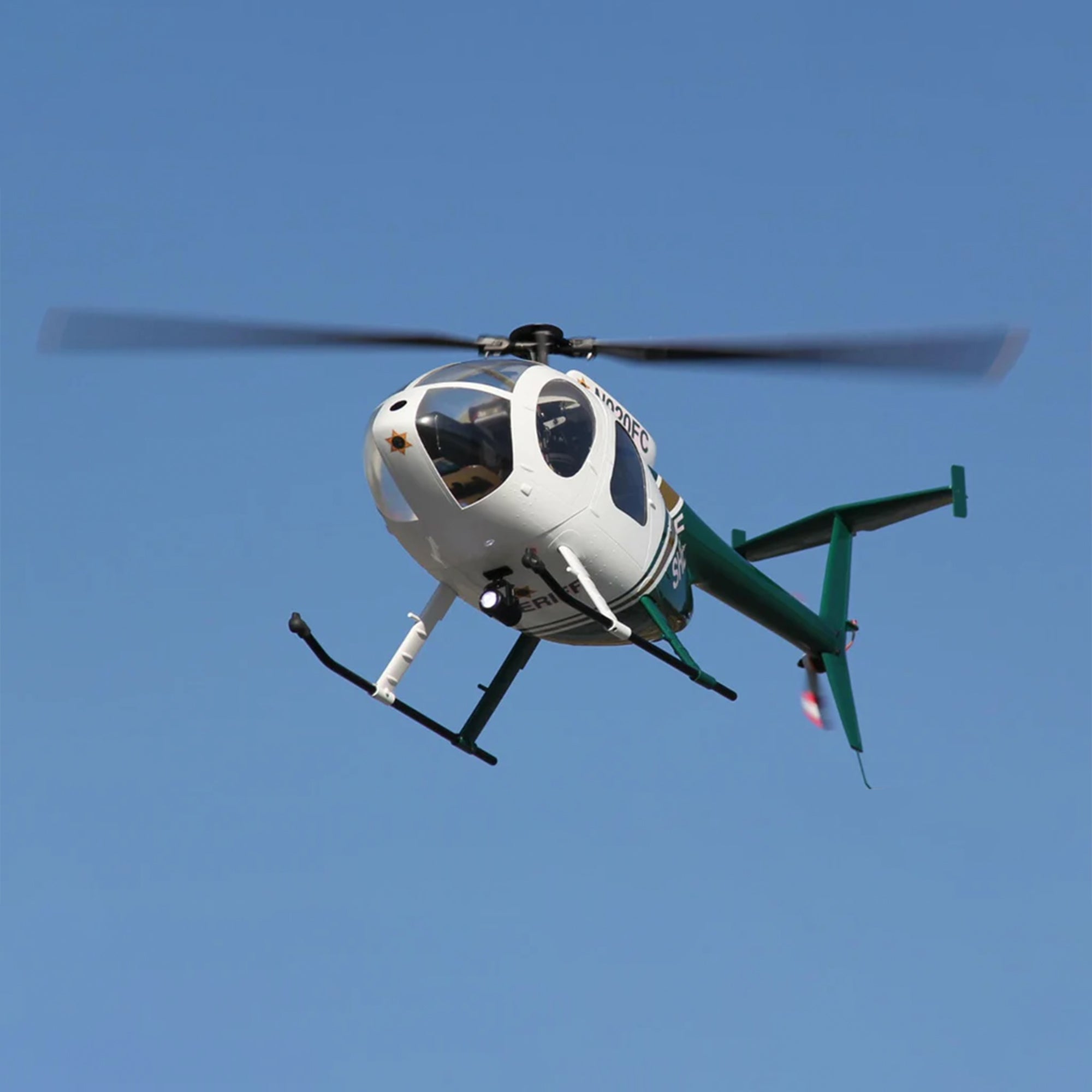 RotorScale 470-Size MD-500E GPS-Stabilized Super Scale Police Helicopter