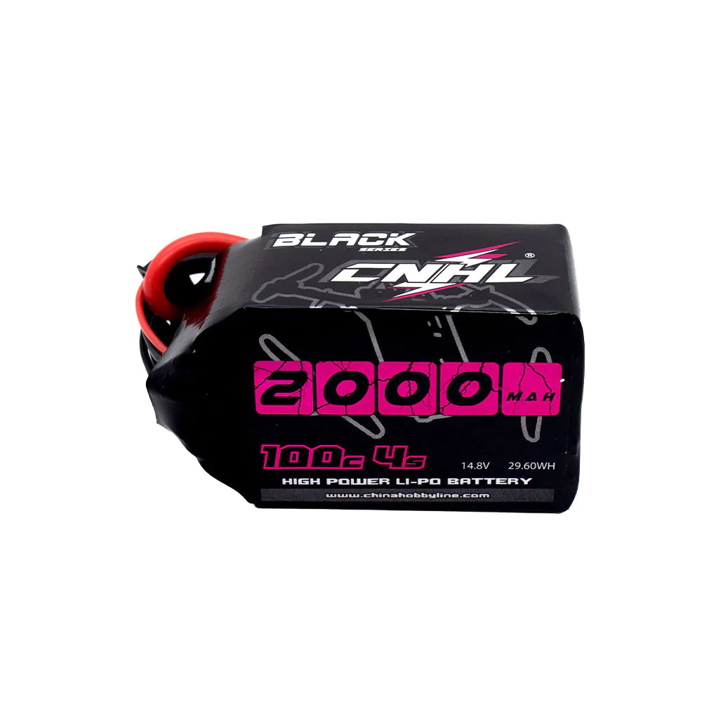 Chinahobbyline CNHL 2000mAh 4S 100c Black Series High - Performance LiPo Battery