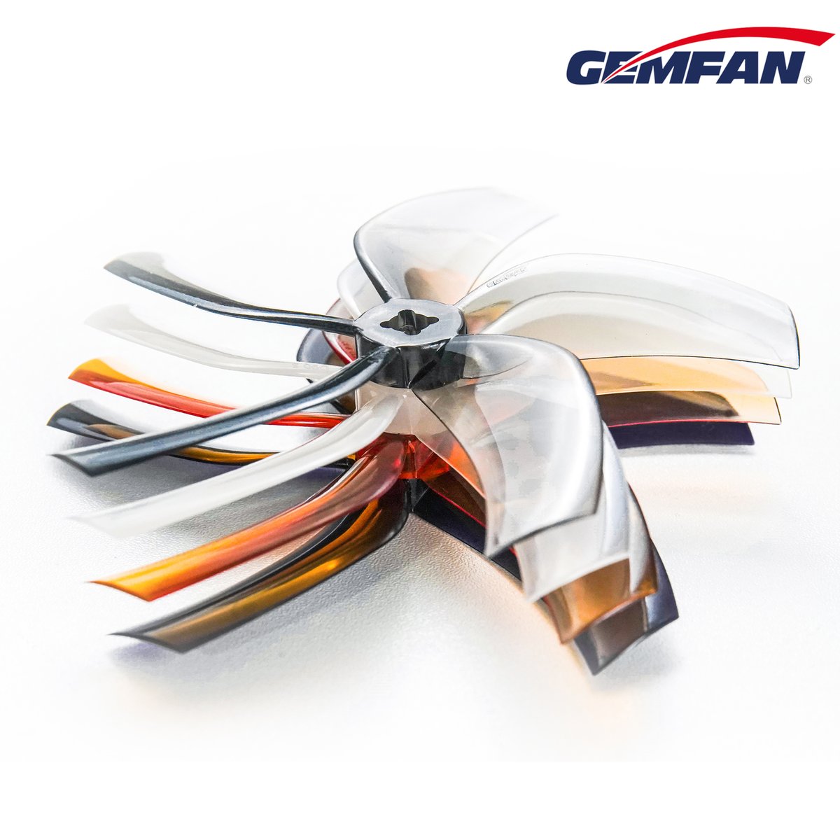 Gemfan D90 90mm 5-Blade Ducted Cinewhoop Propeller w/M5 Adapters - Great Deal (2CW + 2CCW)