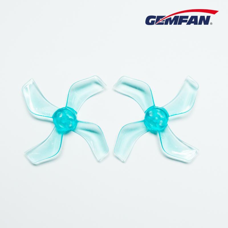 Gemfan 1.6 Inch 4-Blade Whoop Propeller with 1.5mm Shaft T-Mount (4CW + 4CCW)