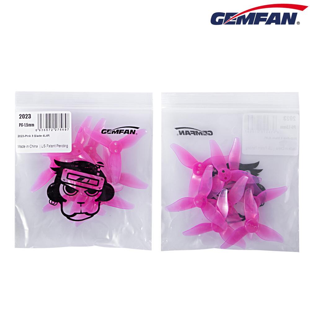 Hot Sale! Gemfan 2023 Durable 2 - Inch Tri - Blade Propellers with 1.5mm Shaft (4CW + 4CCW)