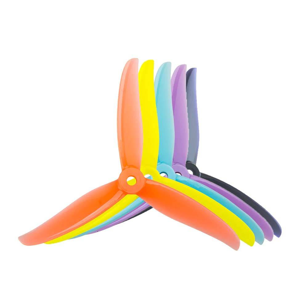 Gemfan Hurricane 4937 3-Blade Propellers (4pcs) - Great for Racing!
