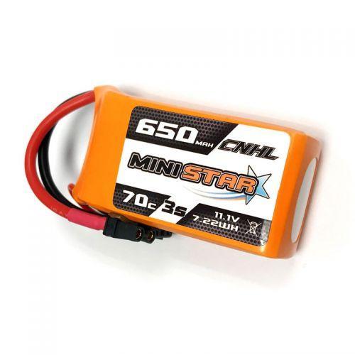Hot Deal! Chinahobbyline CNHL Ministar 11.1V 3S 70C XT30 650MAH Lipo RC Battery