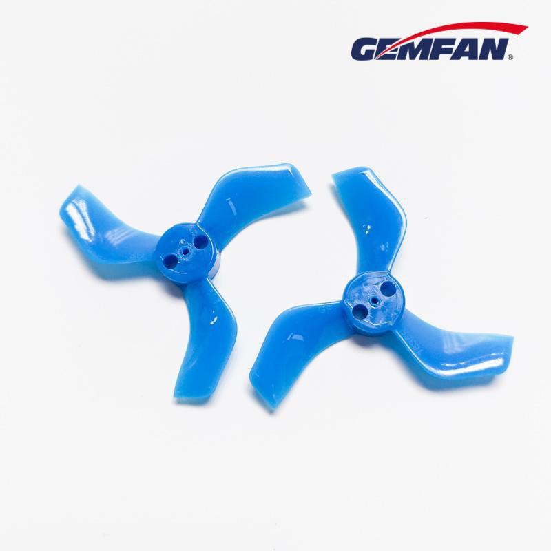 Gemfan 1635-3 40mm 1.6-inch 3-Blade Whoop Racing Propellers with 1mm Shaft (4CW + 4CCW)
