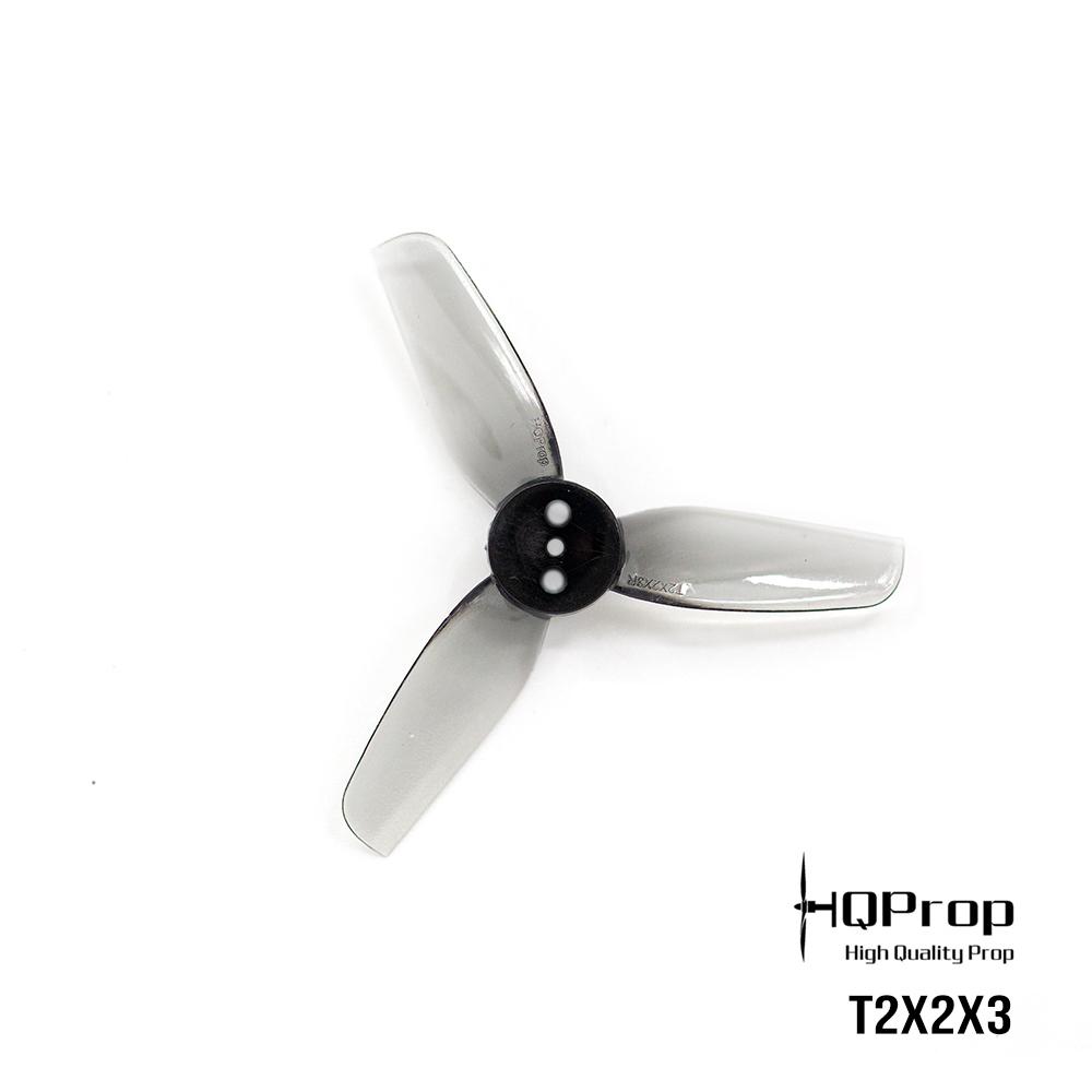 HQProp T2X2X3 High - Efficiency 2 - Inch 3 - Blade Propellers Set (2 CW + 2 CCW)