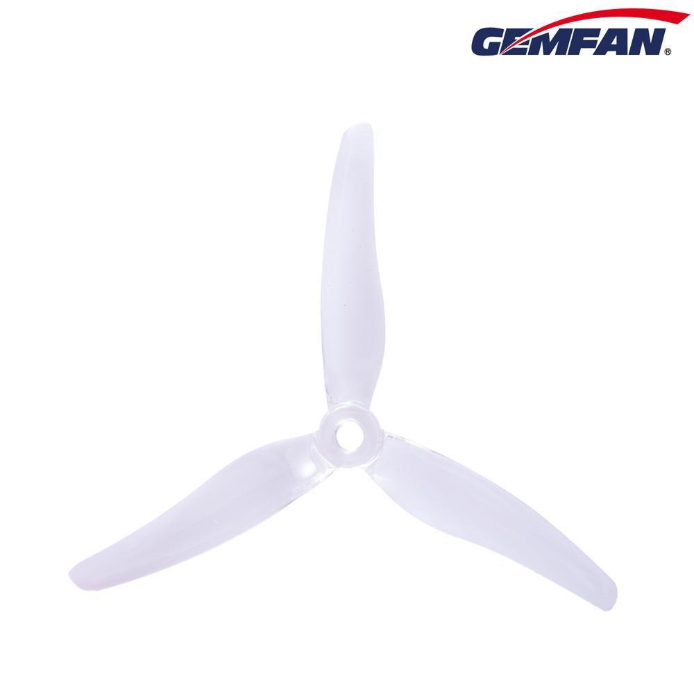 Hot Deal! Gemfan Hurricane 5.1-Inch Tri-Blade 51433 Propellers (2 CW + 2 CCW) for Drones