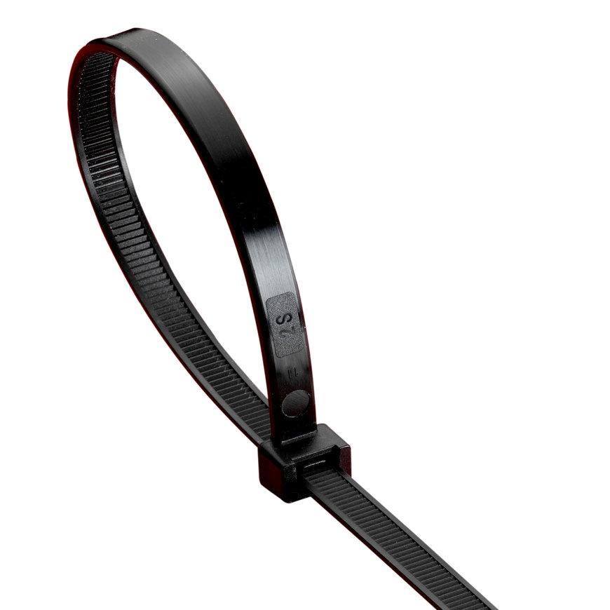 Budget-Friendly 100-Pack of 100mm x 2.5mm STD Nylon Cable Ties CT100MB